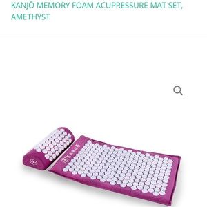 KANJO memory foam acuPressure Mat set